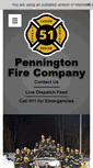 Mobile Screenshot of penningtonfire.org